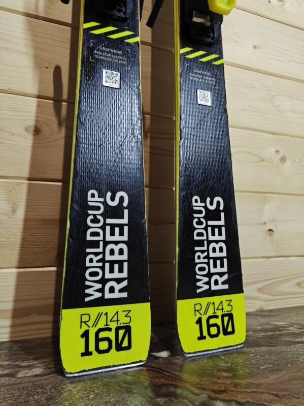 LYŽE HEAD WORLDCUP REBELS I.RACE TEAM 160CM